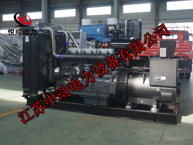 YC12H350松柴動力300KW柴油發電機組